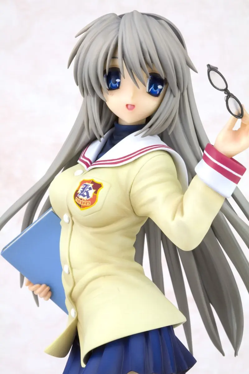 CLANNAD 100% Original genuine Sakagami Tomoyo 1/6 PVC Action Figure Anime Figure Model Toys Figure Collection Doll Gift