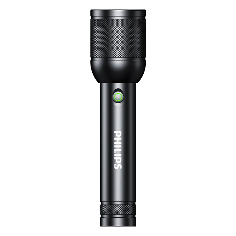 Philips-Lampe de poche LED portable, lampes de poche lumineuses iniques, lampe de camping pour la randonnée en plein air, autodéfense, 3200 lumens, 1000m