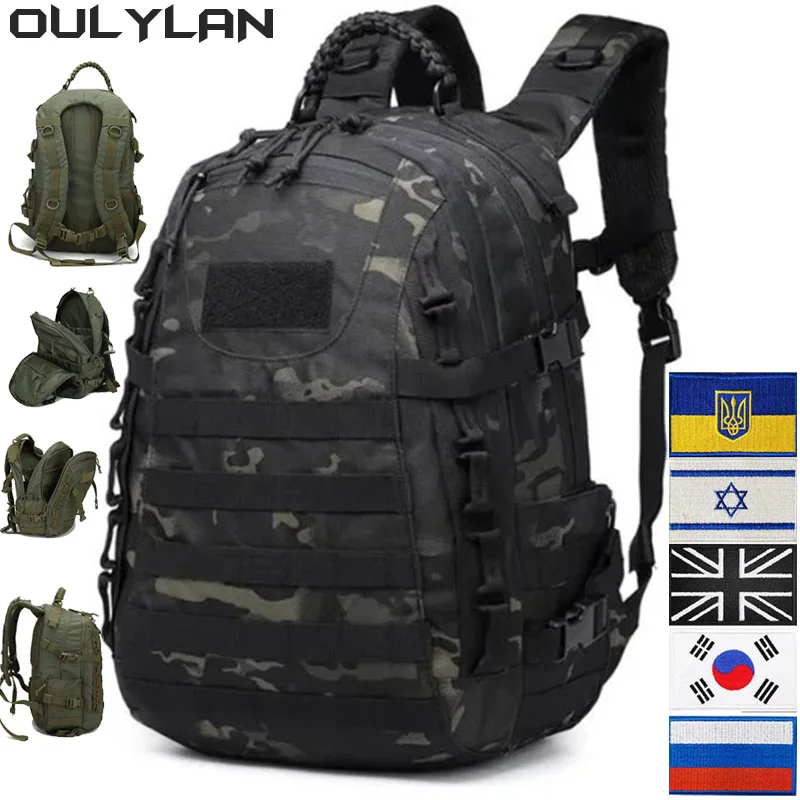 

OULYLAN Climbing Camouflage Man Military Bag Army Molle Rucksack Outdoor Trekking Hiking Hunting Mochila Camping Hiking Tactical