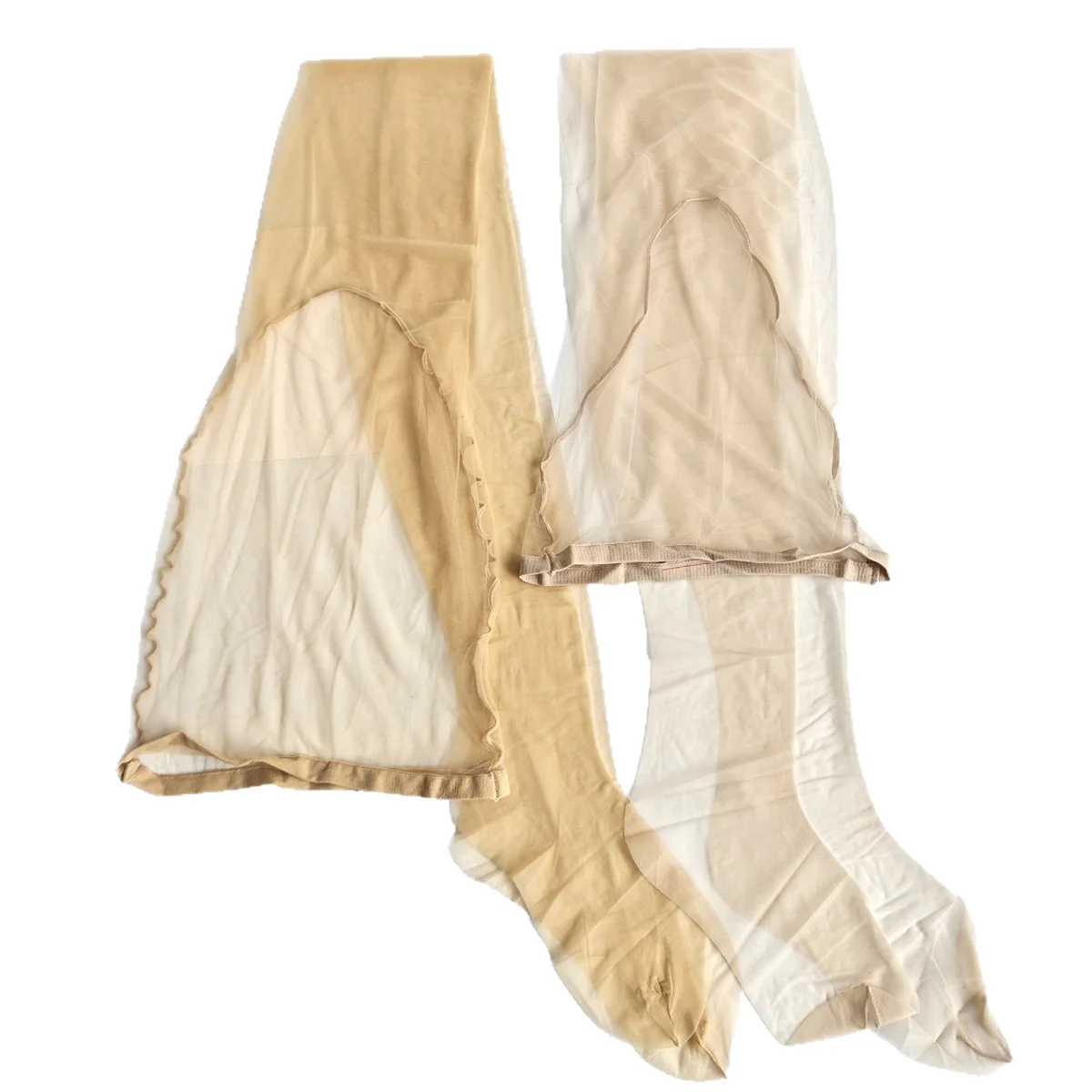 170-190cm 2pcs  H123 Ladies Transparent Silk Stockings Increase Xxxl Ultra Thin Foot Pants Crotch Black Wholesale New Design