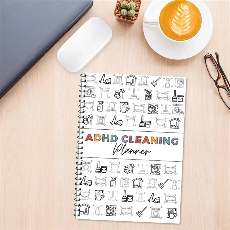 -A90P Household Cleaning Schedule Annual Cleaning Check List Planner,Housekeeping Check List Planner&Organizer