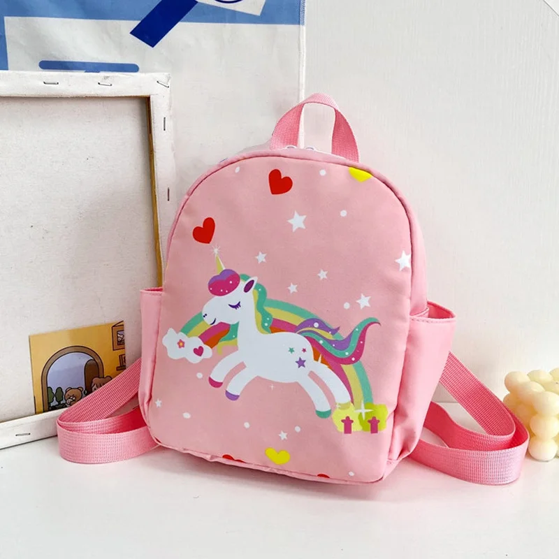 Nueva mochila para niños con estampado de animales bonitos, 1 unidad