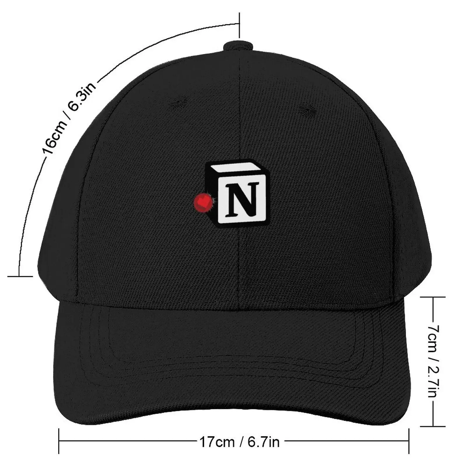 I ?? Notion Baseball Cap Sunhat Sun Cap Ball Cap Sports Ladies Men's