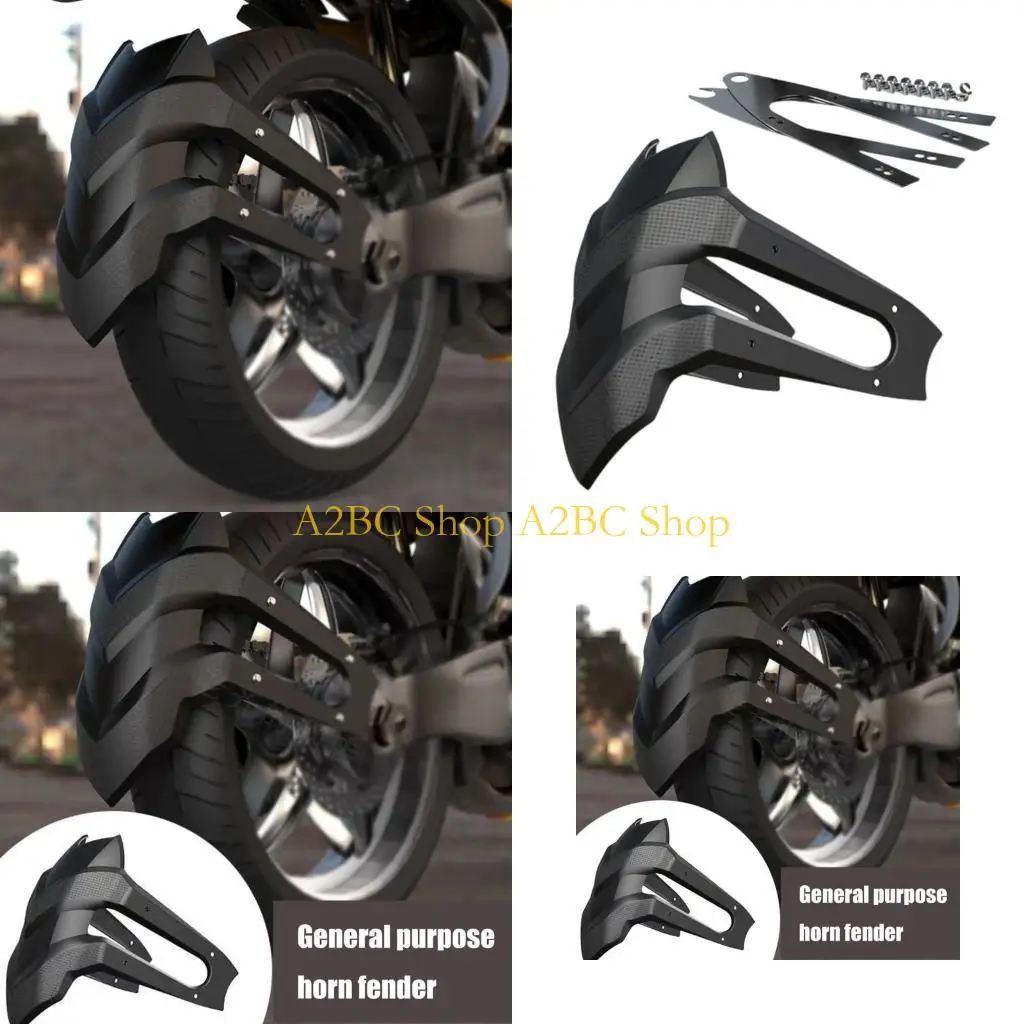 

A2BC Motorbike Mud Protectors Rear Mudguard with Aesthetic Designs for Riders