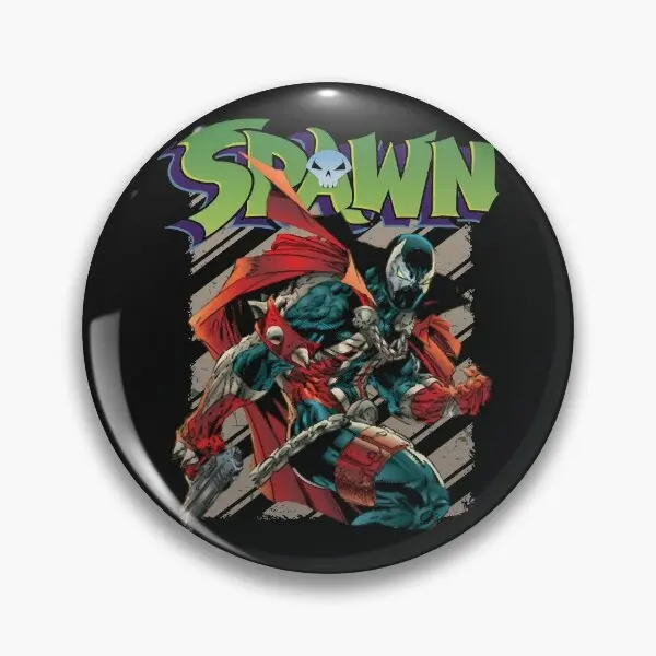 Vintage Spawn Spawn  Soft Button Pin Decor Badge Clothes Gift Collar Metal Funny Fashion Hat Women Brooch Lover Cartoon Jewelry