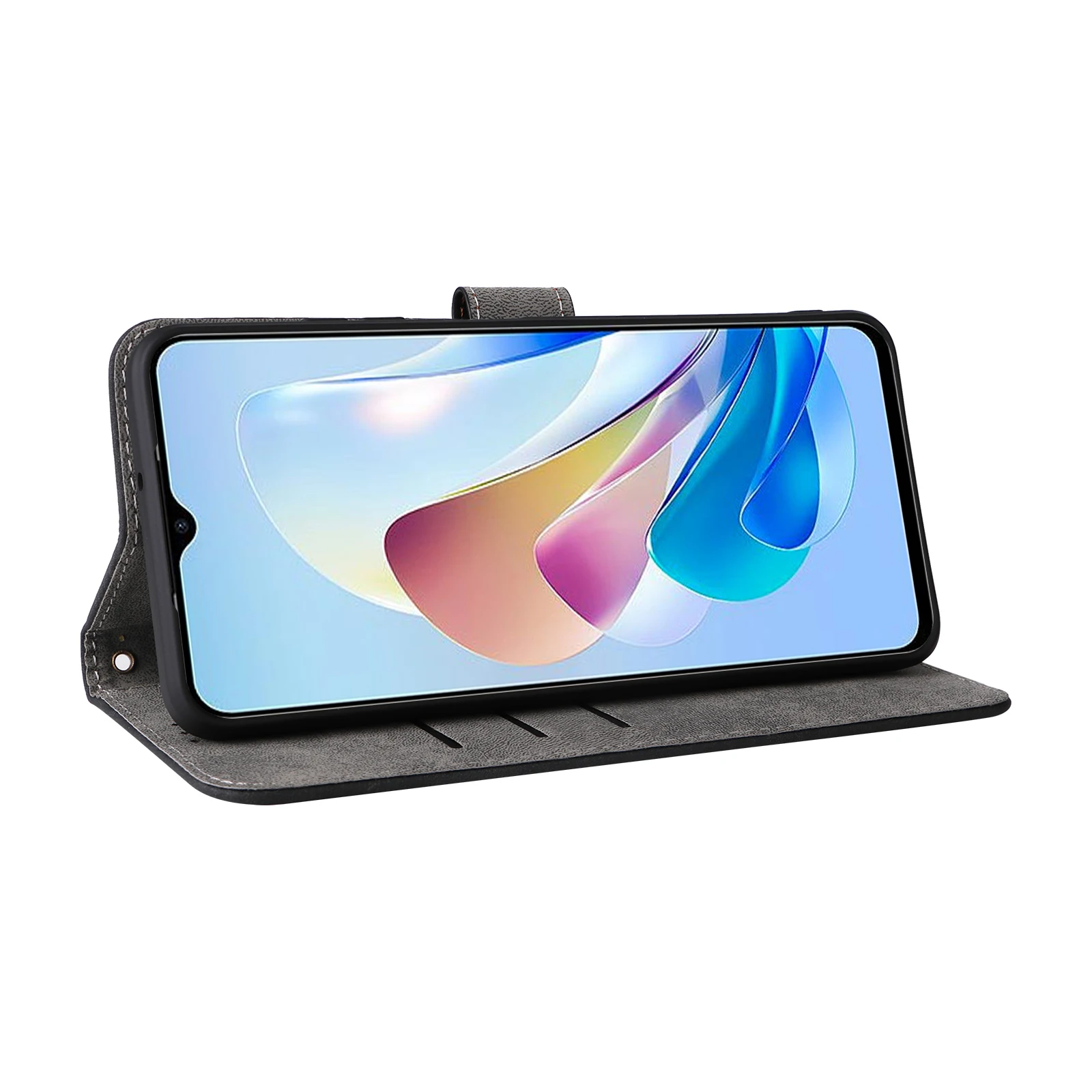 Flip Leather Cover For ZTE Blade V41 Vita 5G Magnetic Button RFID Protection Anti Theft Card Slot Wallet shockproof Phone Case image 3