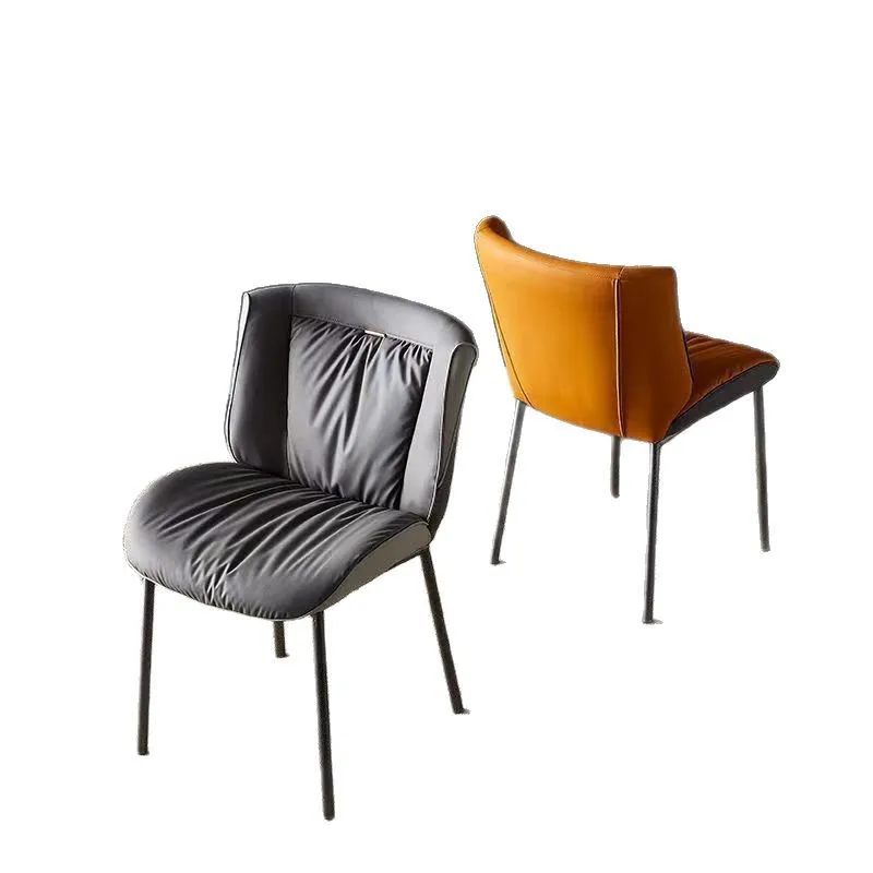 

Легкий роскошный обеденный стул, итальянский высококачественный современный простой скандинавский бытовой размер, практичный минималистичный стул со спинкой для ресторана