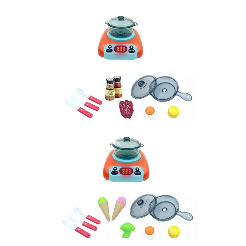 

1set Simulation Children Kitchen Toy Plaything Educational for Kids Toddler Kitchen Playset Cooking Utensils Toy