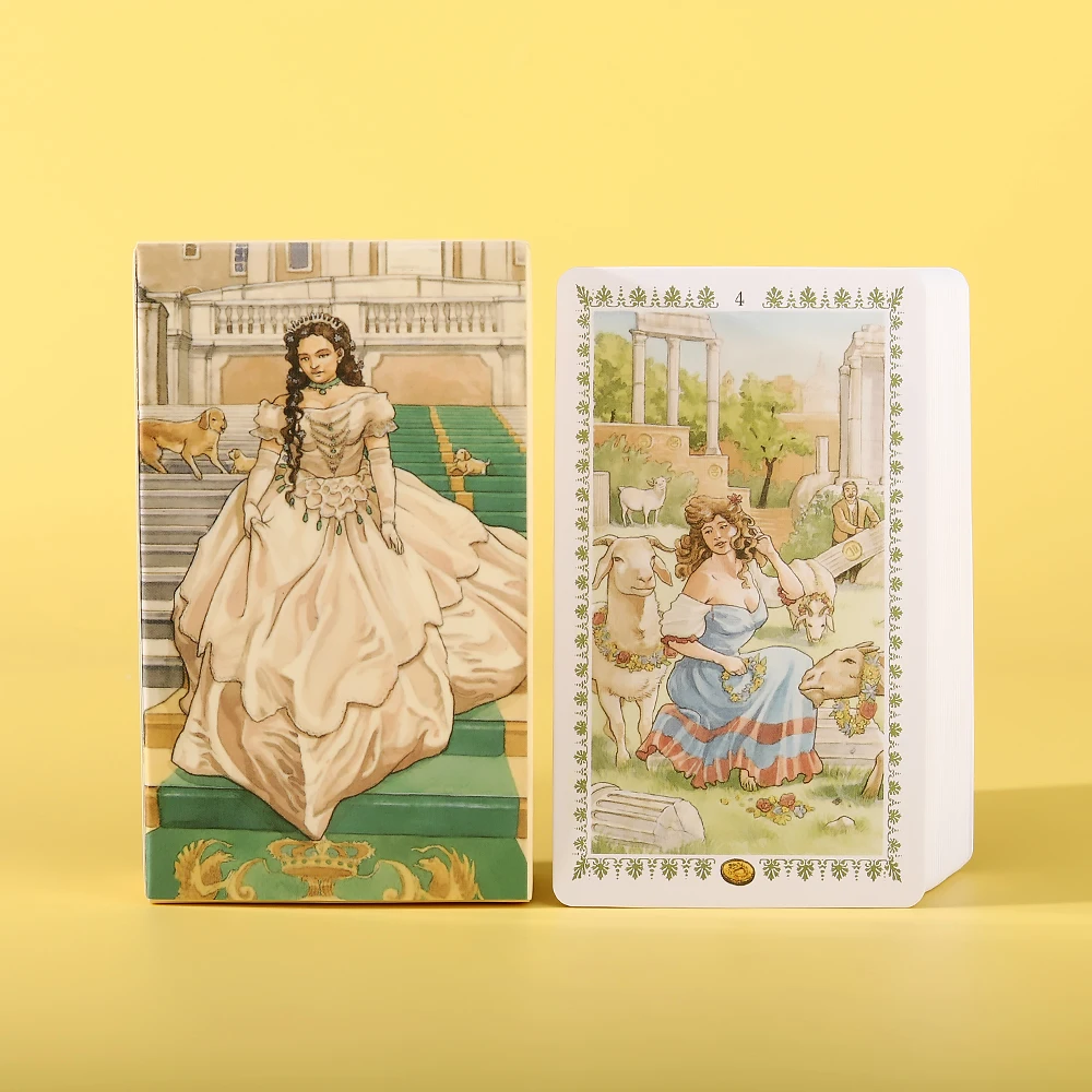 Tarocchi romantici: un mazzo da 78 carte per la predizione di fortuna e la profezia, anche come un gioco di tarocchi di carte oracoli di coppia