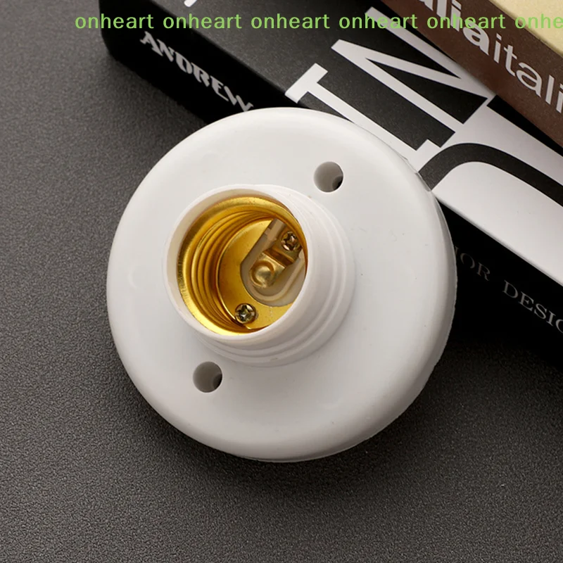 

[C]Innovative And Practical E27 Lamp Holder High-temperature Resistant Bulb Holder Ceramic Lamp Bulb Socket Lamp Base