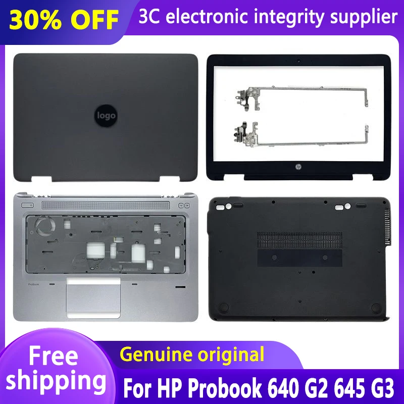 

New Laptop case for HP Probook 640 G2 645 G3 LCD Back Cover/Front Bezel/Hinge/Palmrest /Bottom Case Door Cover Top Upper Housing