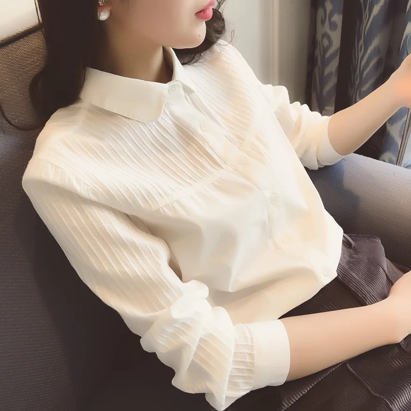 Women's Spring Autumn Fashion Elegant Standing Neck Long Sleeve Solid Color Casual Versatile Western Commuter Comfortable Tops