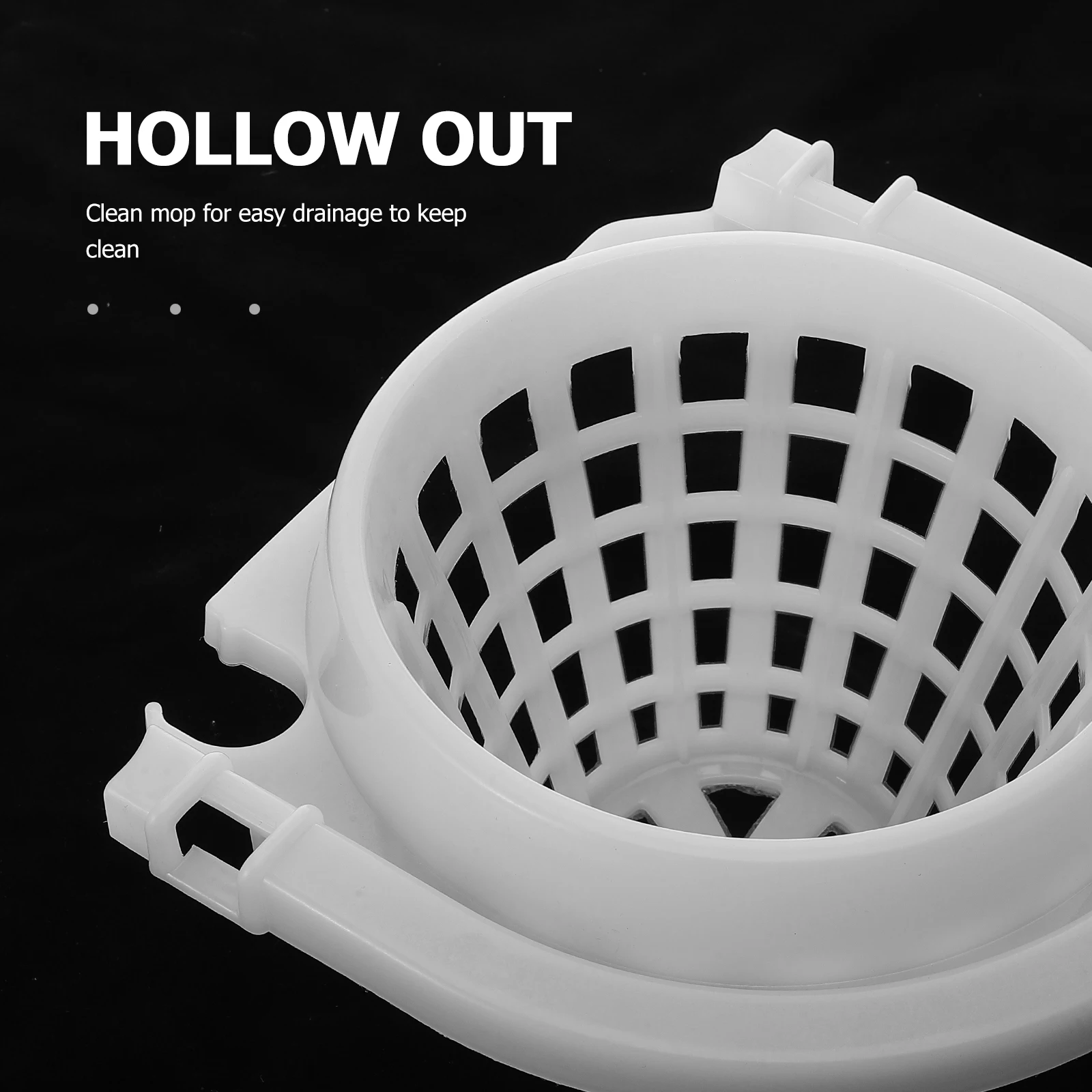 

Mop Bucket Accessories Cleaning Basket Thickened Squeezer Efficient Drainage Mop Bucket Strainer Squeezing Basket