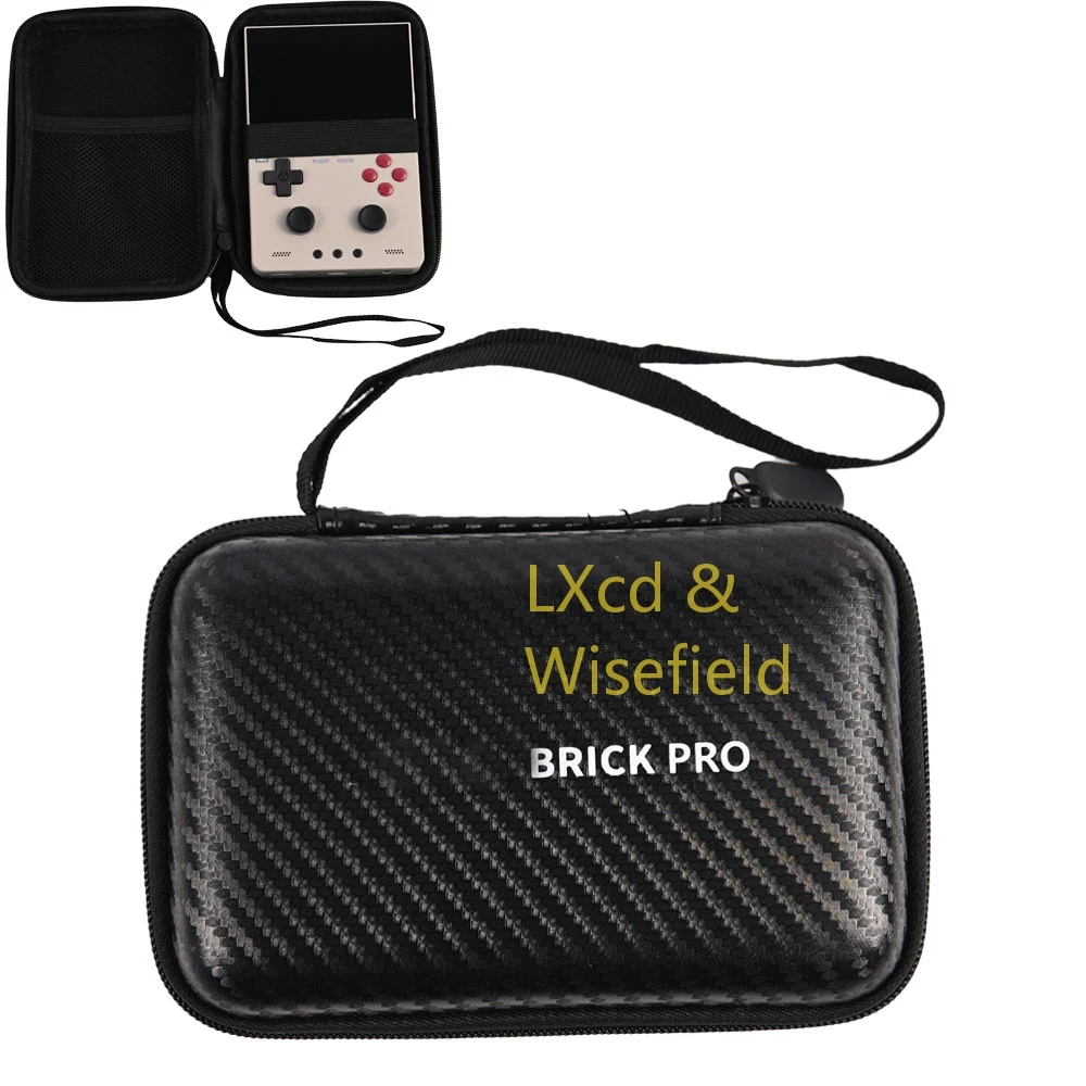 Shockproof Handheld Game Console Case Carry Bag For TRIMUI BRICK PRO Game Console Portable Organizer Bag