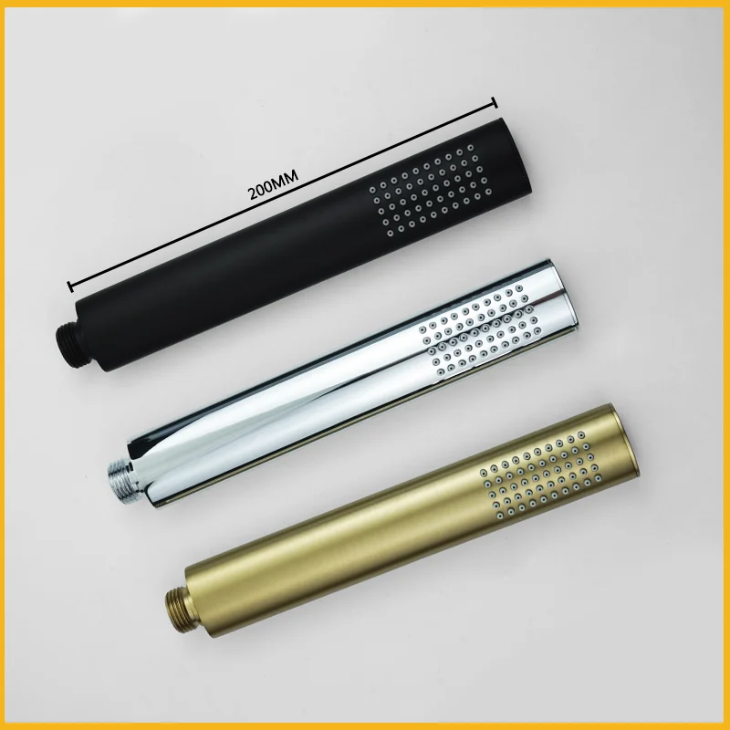 Messing Handdouchekop 150Cm Rvs Doucheslang Messing Beugel Douchekop Wand Gemonteerde Kraan Accessor