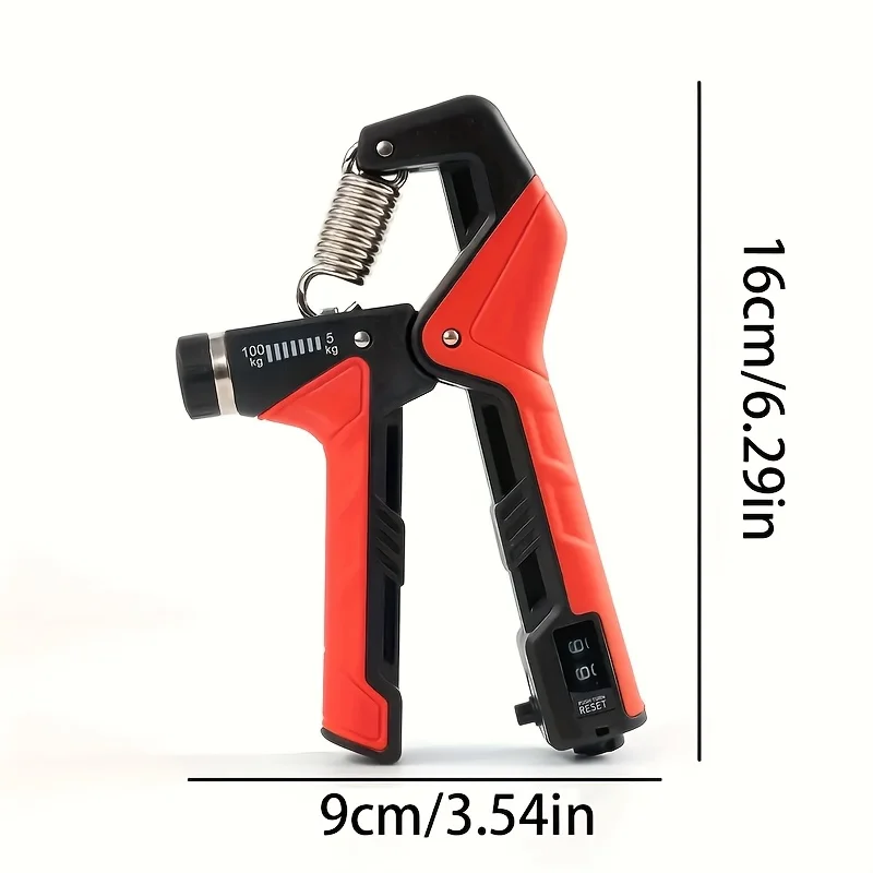 5-100kg Adjustable Grip Strength Trainer Muscle Exercise Fitness Equipment, Durable ABS Material, Muscle Enhancement and Recover