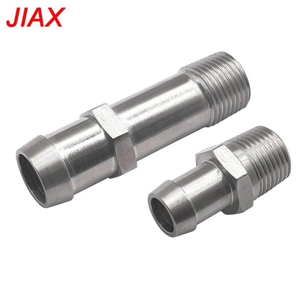 

HEATER HOSE FITTINGS 3/4" WATER PUMP 5/8" INTAKE CHROMED STEEL CHEVY #9514/9515