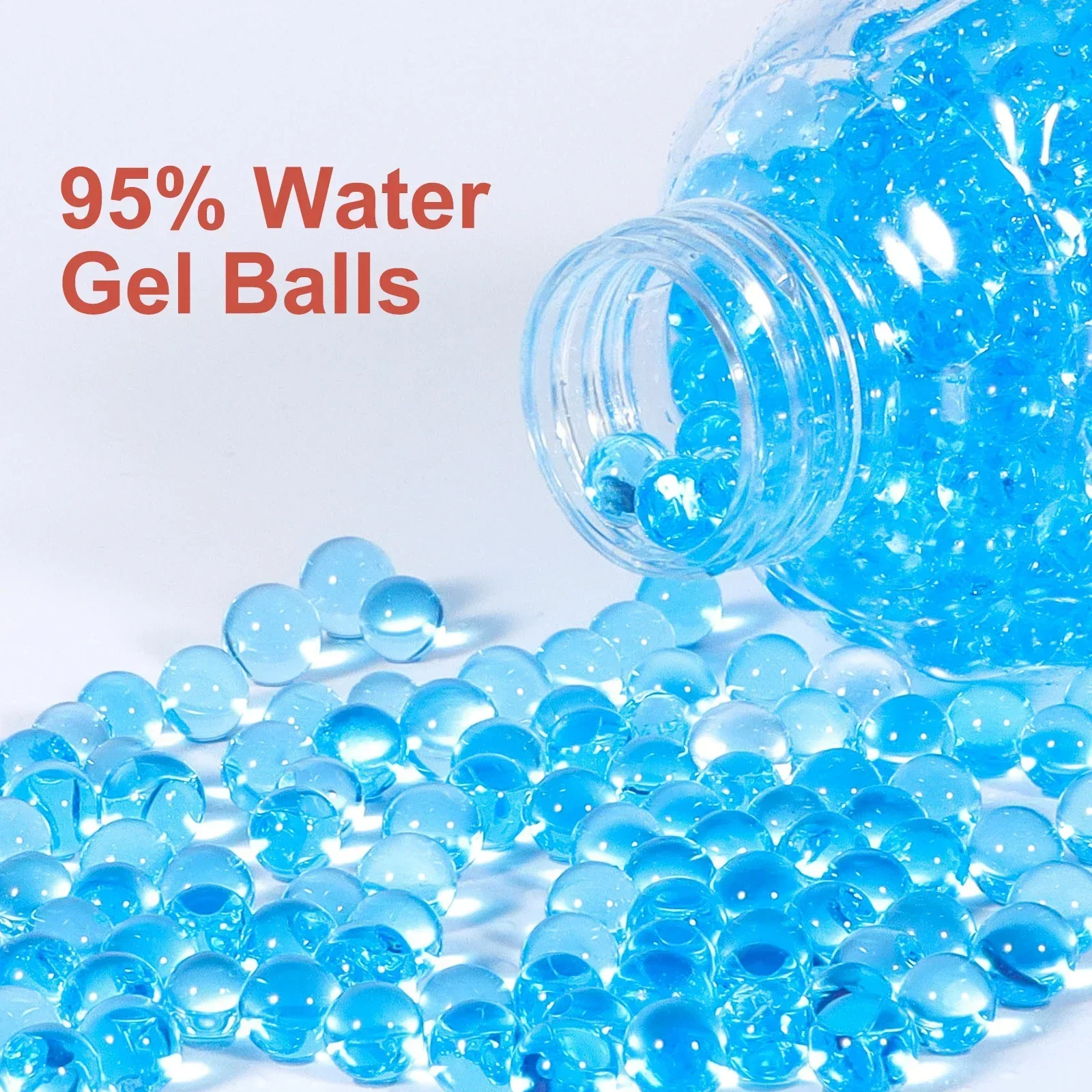 Y7-8mm à base de água gel bola blaster recarga splat orby rodadas para gel bola blaster arma de brinquedo idades 14 & up