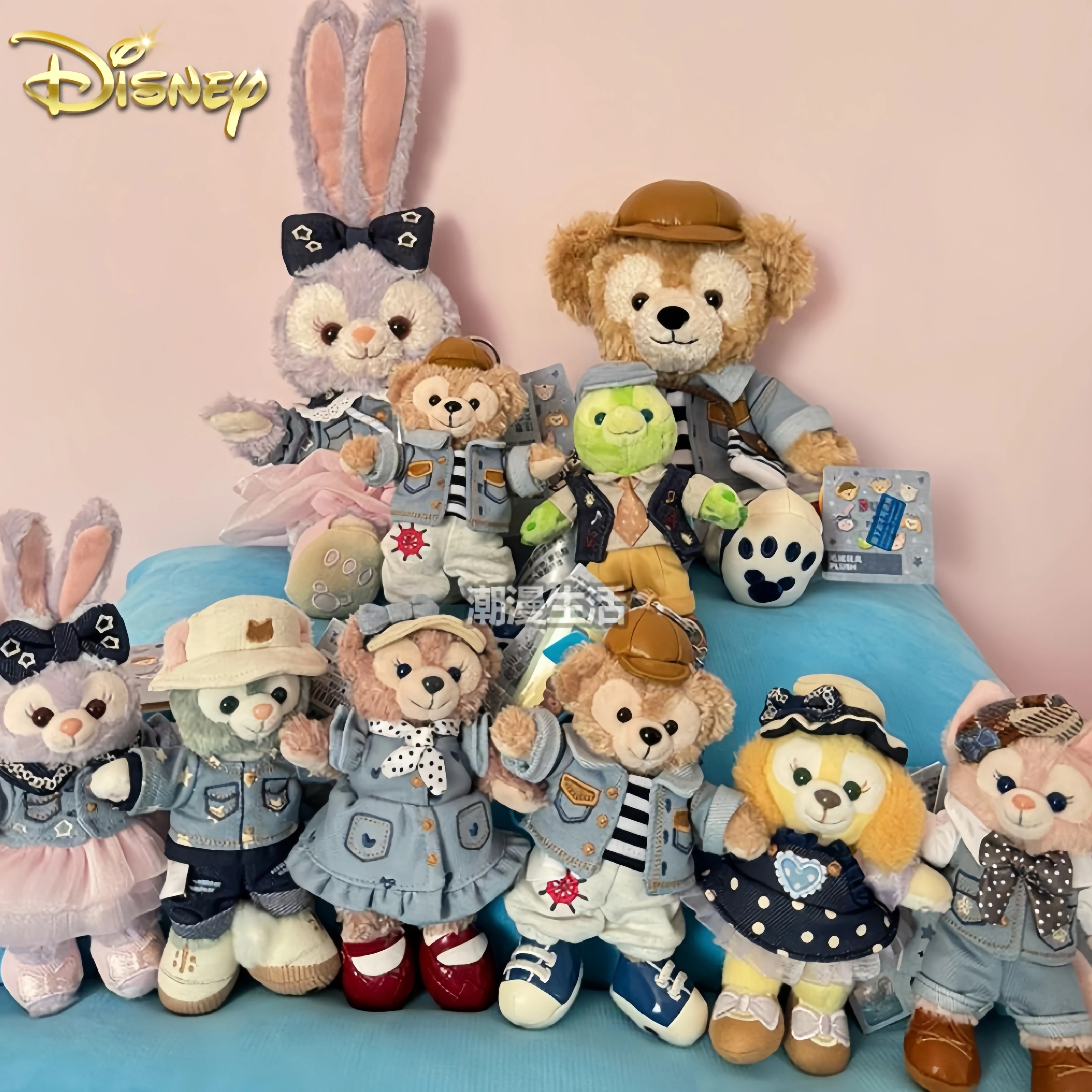 Hot kawaii disney shelliemay linabell stellalou puppe anhänger umhängetasche kleiner anhänger schlüssel anhänger herz mädchen geschenke