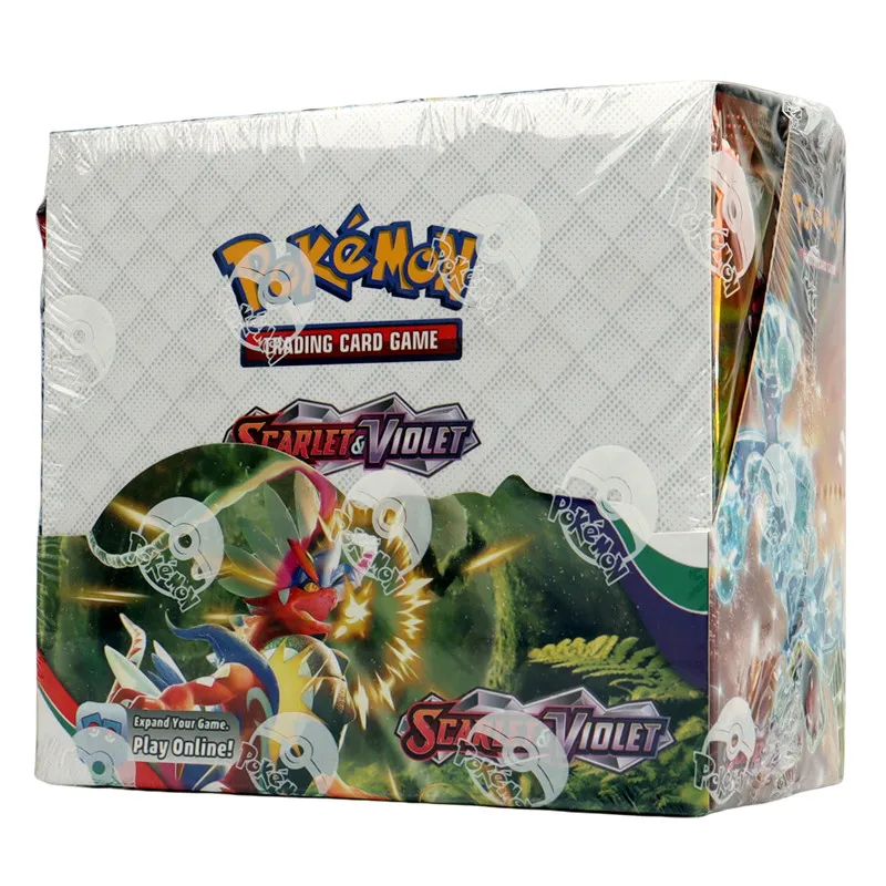 360Pcs English version Pokémon TCG: Scarlet Violet Twilight Masquerade Booster Box Pokemon Cards 36 Pack Box