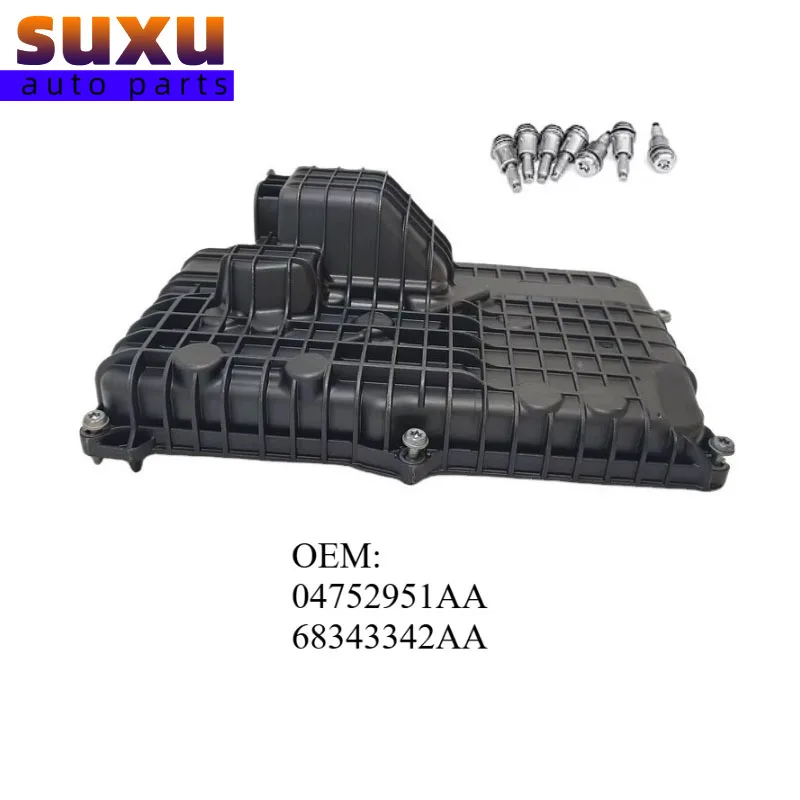 

Transmission Oil Pan 04752951AA 68343342AA For Jeep Cherokee 2014-2023 Chrysler Pacifica 2017-2023 Fiat 500L 2017-2019 3.6L V6