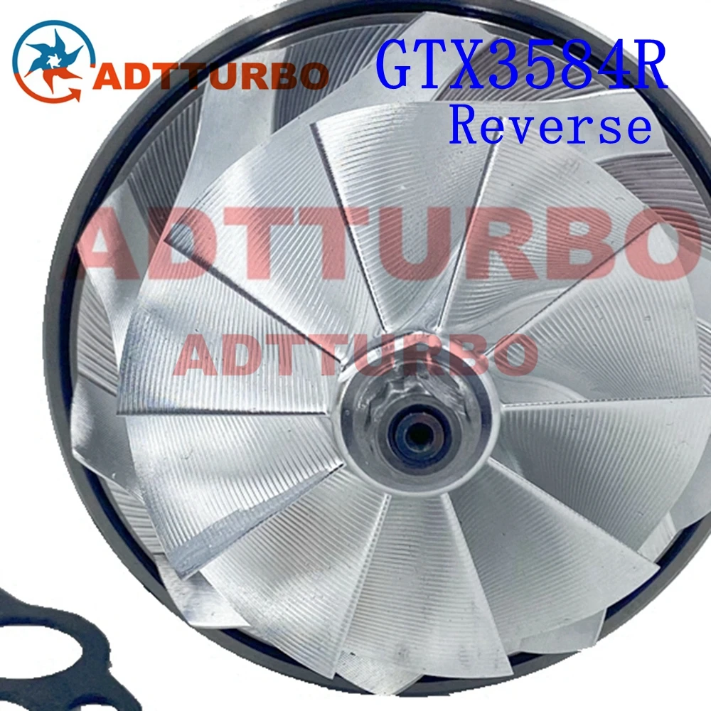 

GEN 2 GTX3584R 67mm GTX3584 3584 Reverse 856804-5004S 846098-5002S Turbo CHRA GTX-Series Ceramic Dual Ball Bearing Turbo Cartri