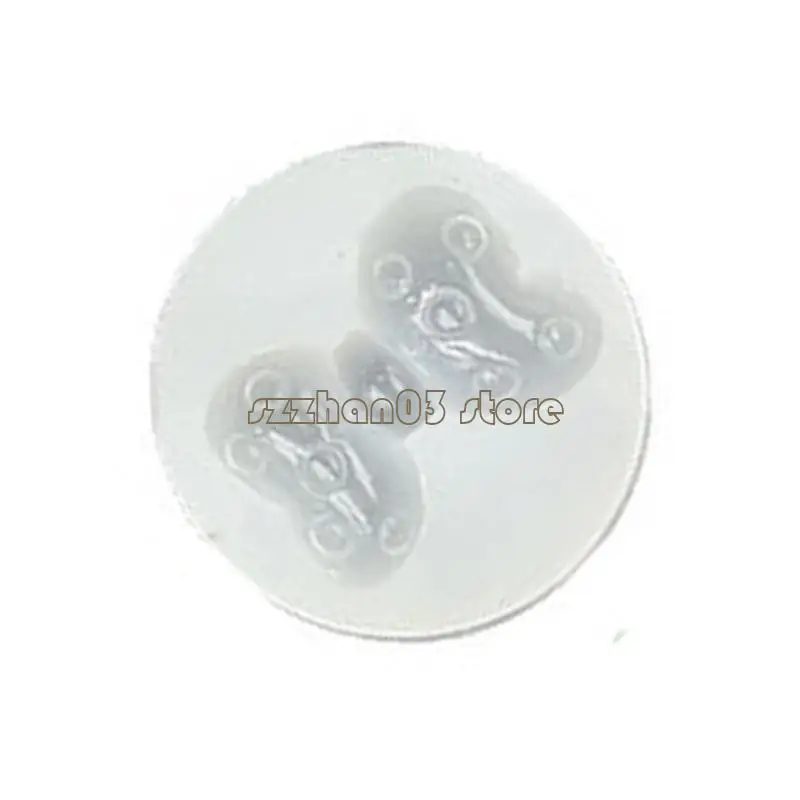 367C Detailed Silicone Jewelry Pendant Molds Bowknot Crafting Mould Hand-Making Ornament Mould for Creating Resin Art
