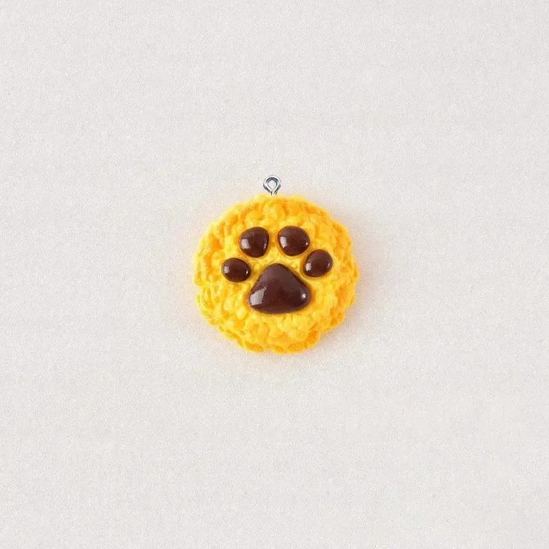 10Pcs Lovely Bear Cookie Resin Charms Cartoon Resin Pendants DIY Handmade Jewelry Findings for Earrings Necklaces Keychains