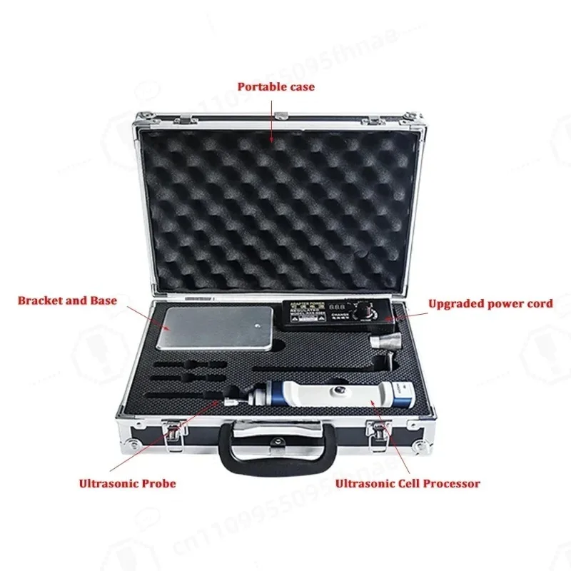 30KHz Lab Ultrasonic Emulsifier Processor Extractor Titanium Alloy Rod Sonicator Vibration Bar Sonic Homogenizer Mixer Disruptor