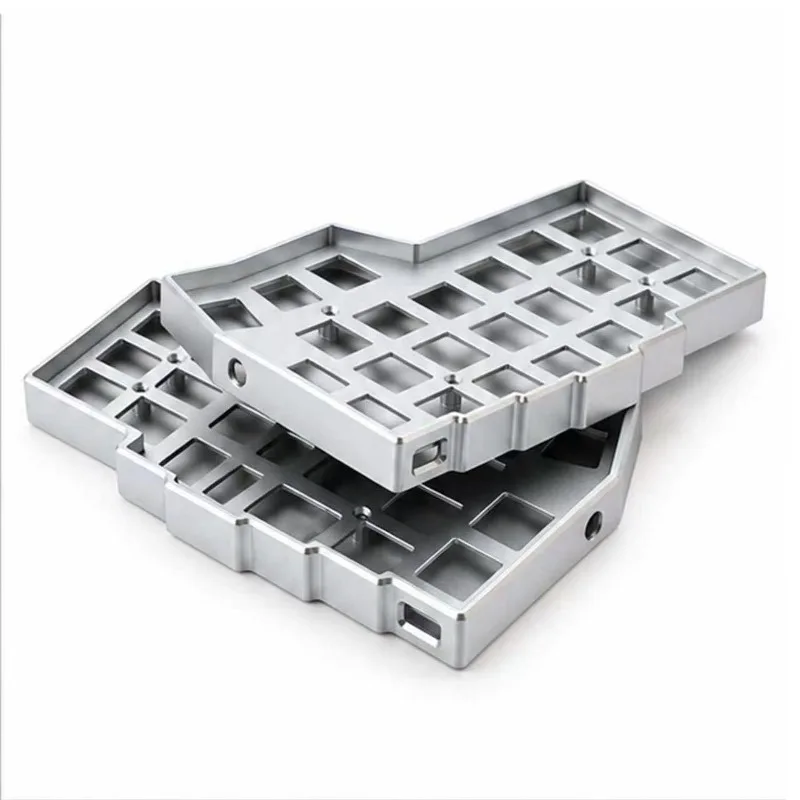 CORNE V4.1 CNC Aluminum Alloy Shell Split Keyboard Custom Wired Single-mode Hot-swap RGB Portable Keyboard Kit MX Switch