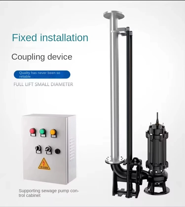 Hochdruck-Tauchpumpe für Schmutzwasser und Schlammschlammübertragung. Effiziente Pumpe für robuste, untergetauchte Aufgaben
