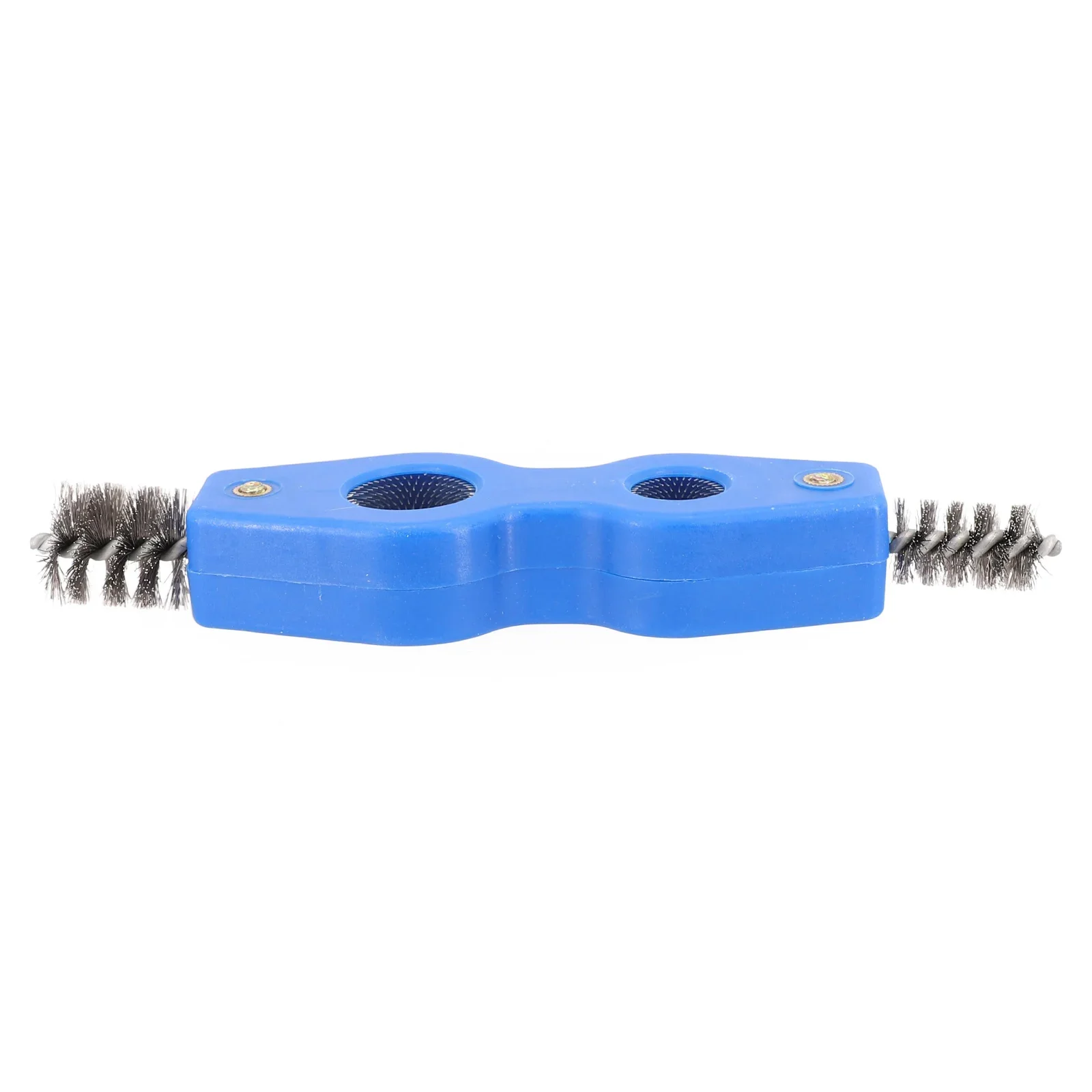 

1pc 4 In 1 Car Universal Battery Brush Blue 7/8" And 5/8" Terminals Clamps 19x2.4cm Multiapplication Anti-rust Copper Removal