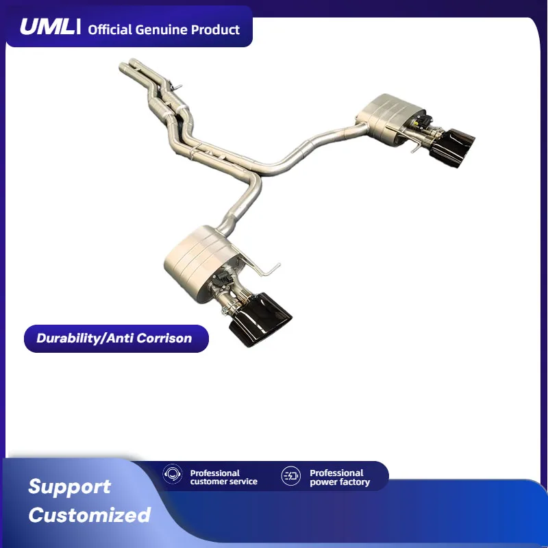 

Custom Stainless Steel Catback Exhaust for Audi RS6/RS7 C8 4.0T 2019-2023 Exhaust Pipes Muffler System