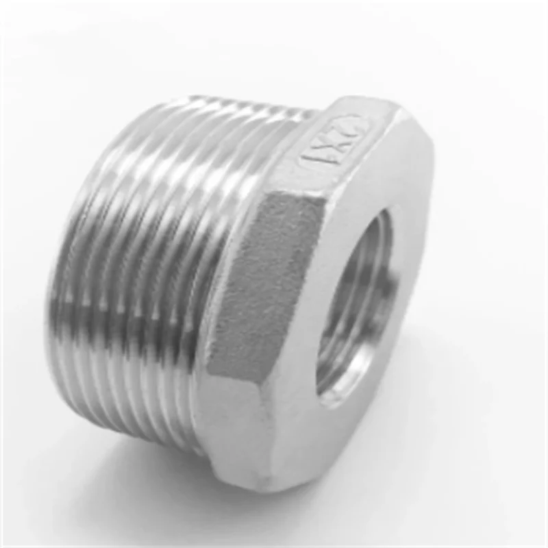 

1pc 304 Stainless Steel Reducing core 1.5" -1" 1.5"-1.2" 2"-1/2" 2"-3/4" 2"-1" 2"-1.5" Female-Male PT Thread Reducer Union