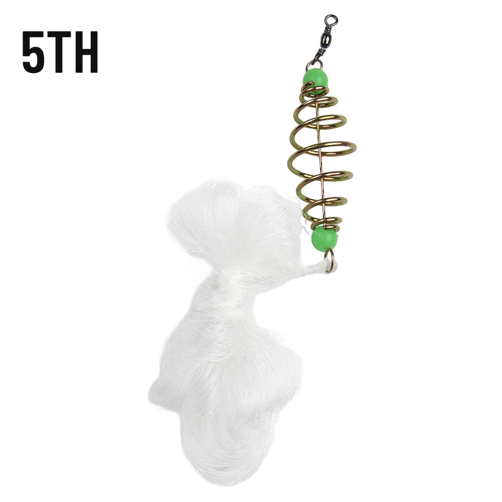 شبكة الصيد صافي خفيفة الوزن ربط لزجة صافي الأبيض 5-13 شبكة 7*5 سنتيمتر أفرلورد المحمولة سلامة الصيد العلامة التجارية الجديدة #1