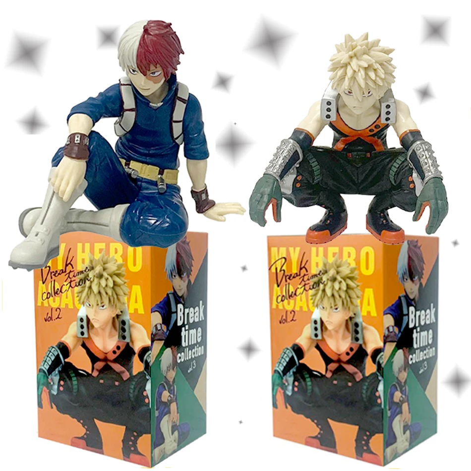 

Новинка 2024 года, хит продаж, 10,5-1,5 см, Katsuki Bakugo & Shoto Todoroki Relax Time Vol.6, экшн-фигурка, ПВХ, Коллекционная декоративная модель игрушки