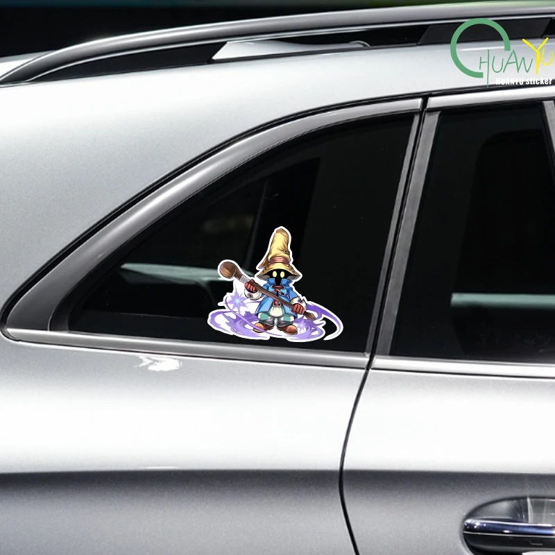 Funny Sticker Car Stickers for Final Fantasy Vivi Surfboard Motorcycle Vinyl Car Wrap Decal Laptop Waterproof Sticker