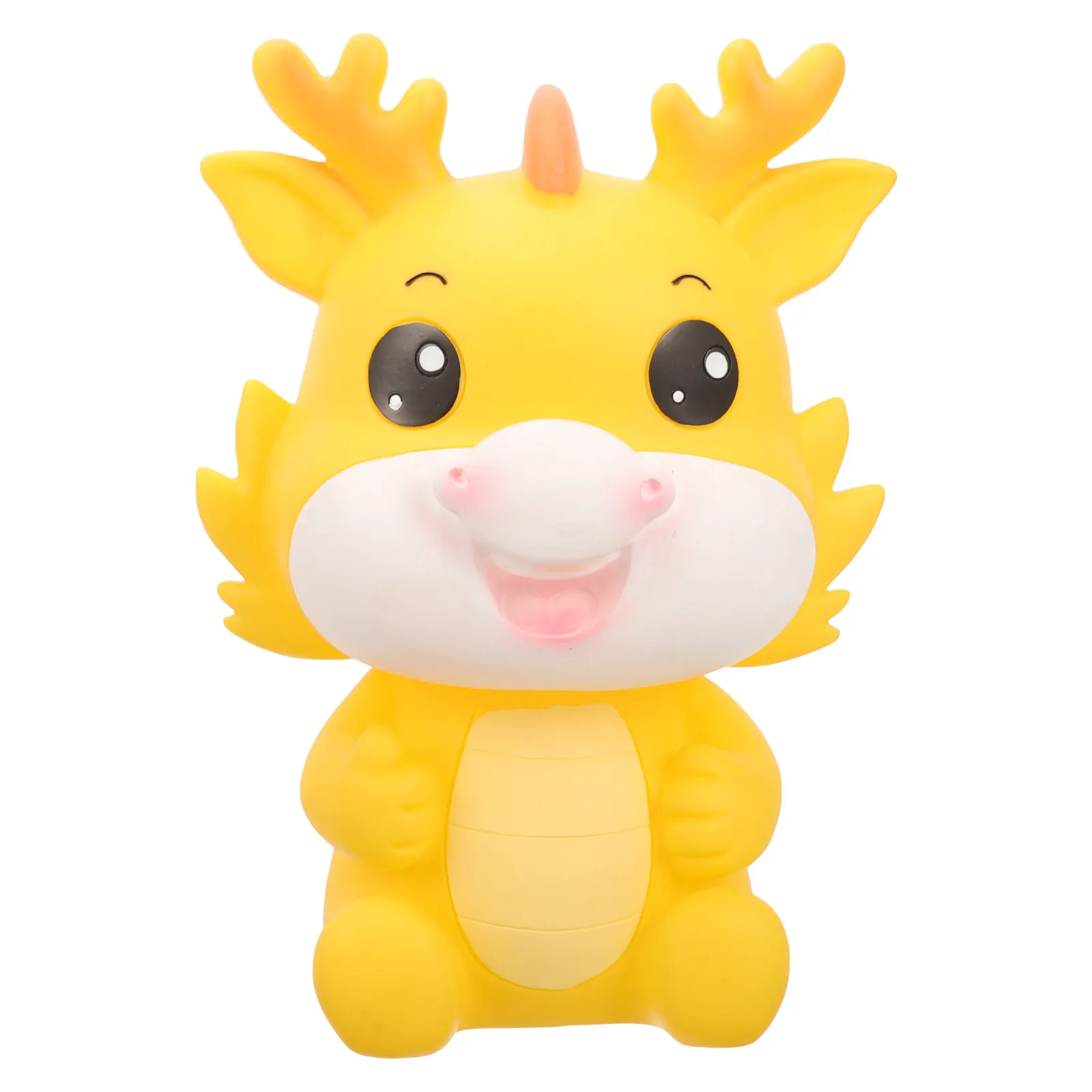 Dragon-Shaped Piggy Bank with Removable Bottom Plug – Zodiac Money Jar for Kids & Adults, Bedroom Decor