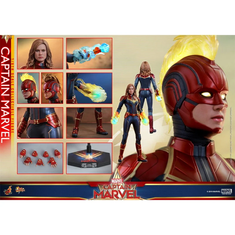 

[В наличии] Оригинальные популярные игрушки 1/6 Капитан Marvel Мстители: война бесконечности HT MMS522 MMS521 Аниме фигурки, игрушки-модели