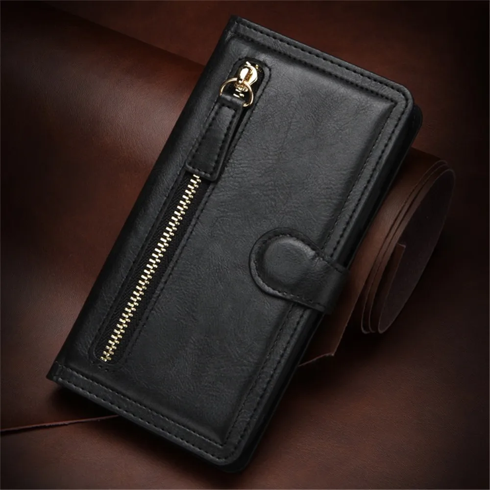 

A52 Leather Zipper Flip Wallet Case For Samsung A52 4G 5G Cover For Samsung Galaxy A72 A52S 5G Galaxy A 52 72 52S Funda Coque