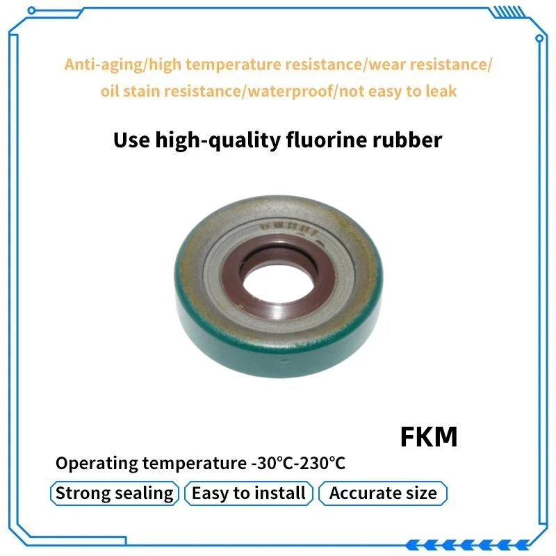 

FKM high-pressure oil seal 10*25.4*6mm CRWA5 hydraulic pump seal motor oil seal anti-aging and anti-corrosion