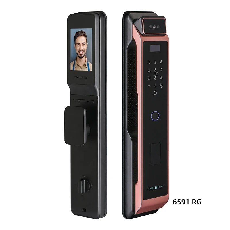 Smart Lock With Reasonable Price 3D Face Recognition  Full-automatic Smart Lock