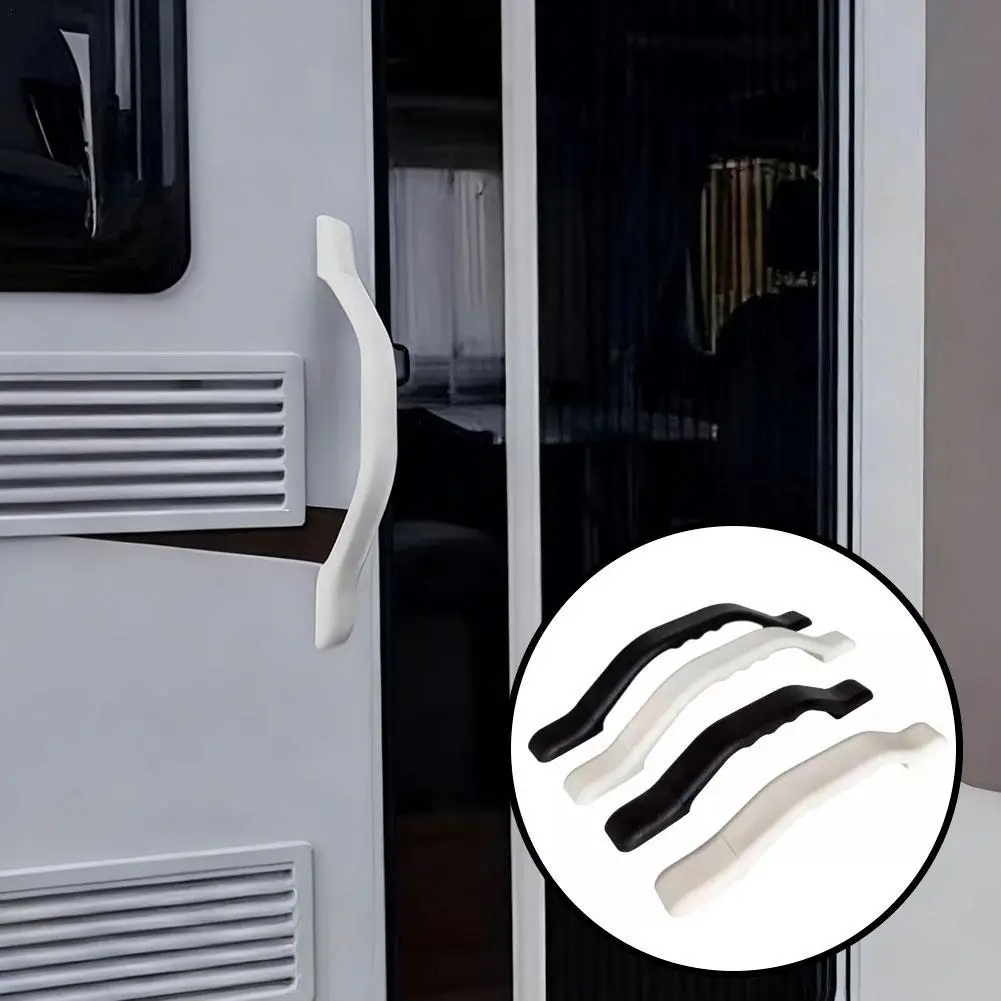 

Дверная ручка автофургона. Простая установка. Нескользящая ручка. Безопасная нейлоновая прочная вспомогательная планка для входной двери для грузовика. Автомобильный грузовой шкаф с прицепом.