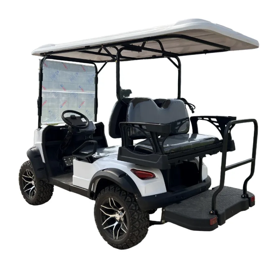 Battery Powered Golf Carts Electric Road 60/72v Lithium Battery Electric 4000w/5000w Motor Sightseeing Electric Golf Cart