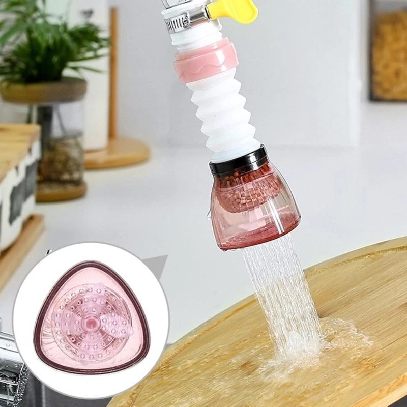 360 Rotating Tap Bohorzle Extender Anti-Splash Filtro Simple Instalación A2BB