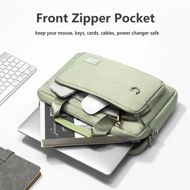 Bolsa de ombro feminina para Macbook Pro, 14 ", 14.2 M2, A2779, 2023, A2442, Pro 13 Air, 13.6, M1, Lenovo, ASUS, Acer, Messenger Shoulder Handbag