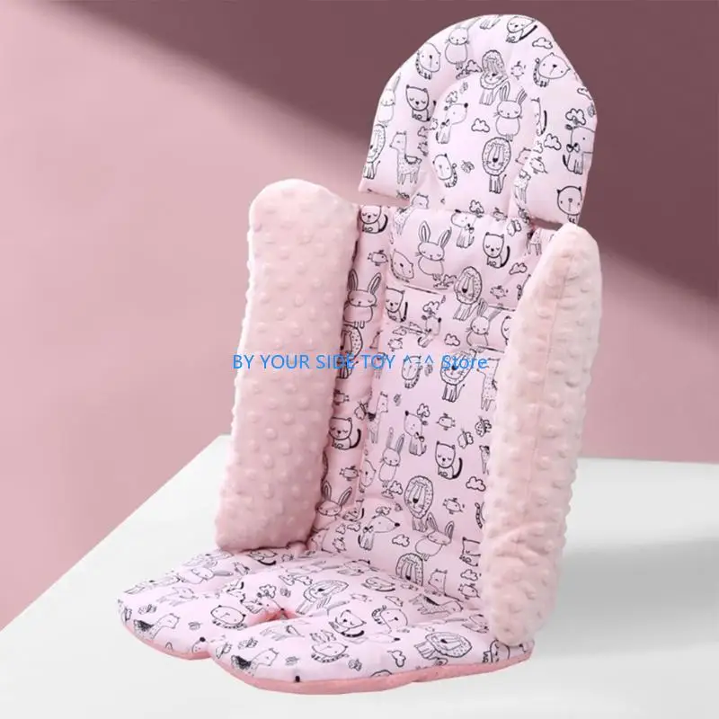 Poduszka do wózka dziecięcego Antypoślizgowa miękka poduszka podtrzymująca ciało dziecka Poduszka do siedzenia do wózka U6XE