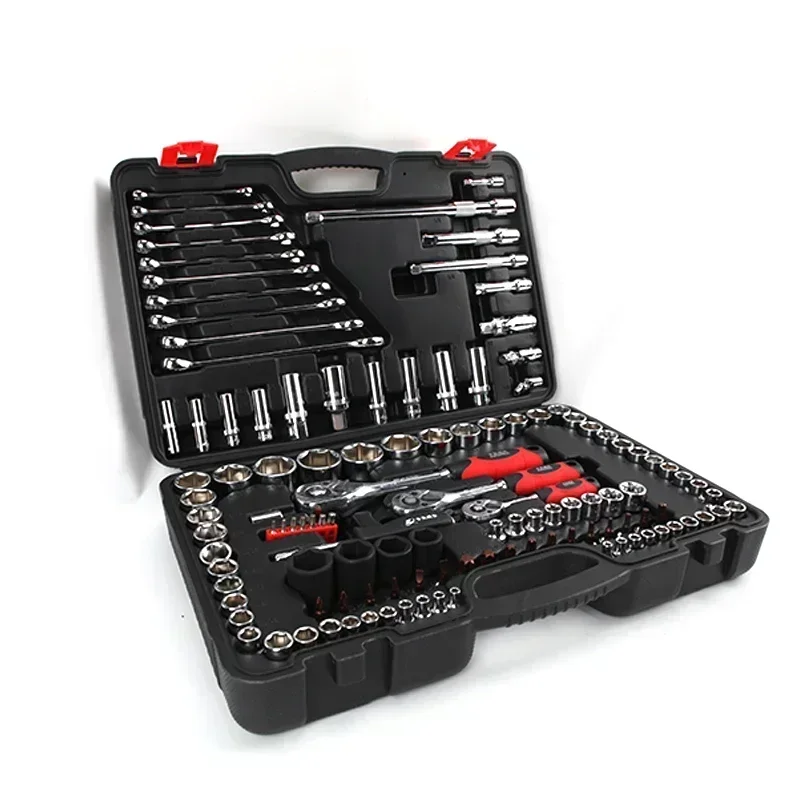 KAFUWELL SS8120A01 120PCS Multi Functional Professional Maintenance Tools Box Wrench Tool Set