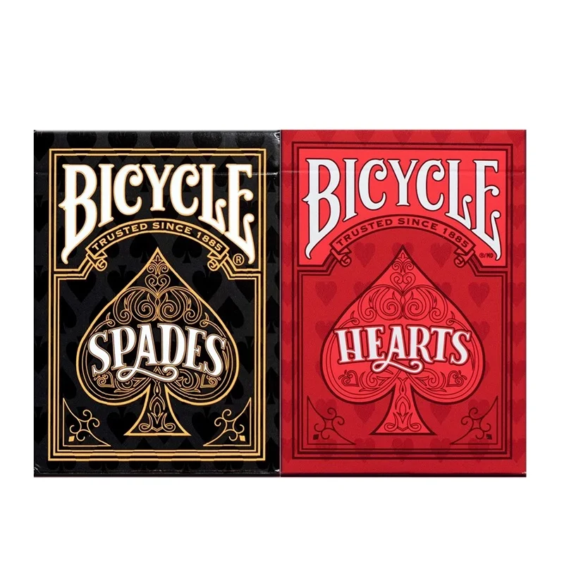 Bicycle Hearts Playing Cards Spades Deck Card Games Magic Tricks