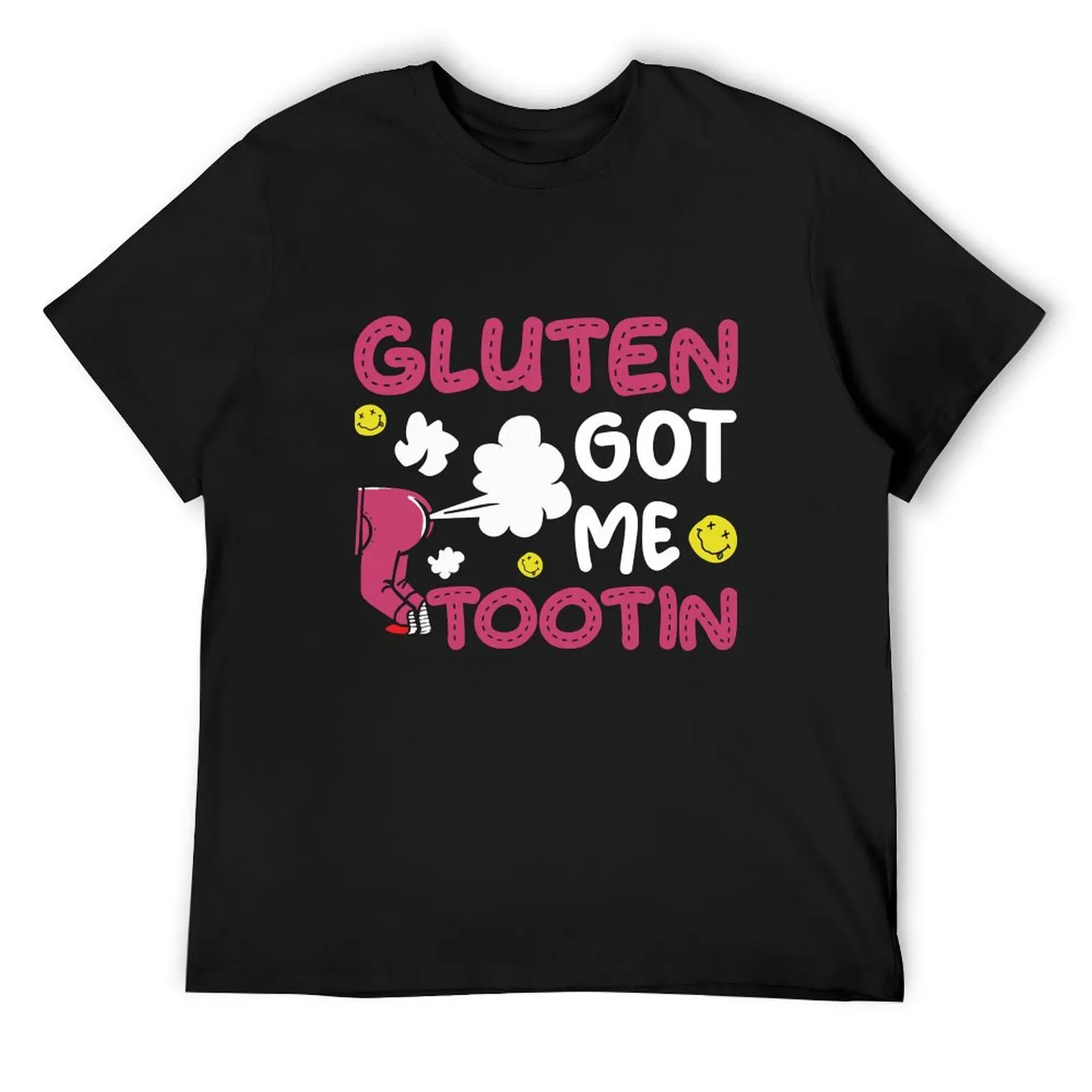 Gluten Got Me Tootin - Gluten Allergy Celiac Disease T-Shirt cute clothes for a boy blacks mens shirts graphic tee